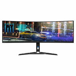 Монiтор Lenovo 44.5" Legion R45w-30 (67B1GAC3UA) VA Black 170Hz