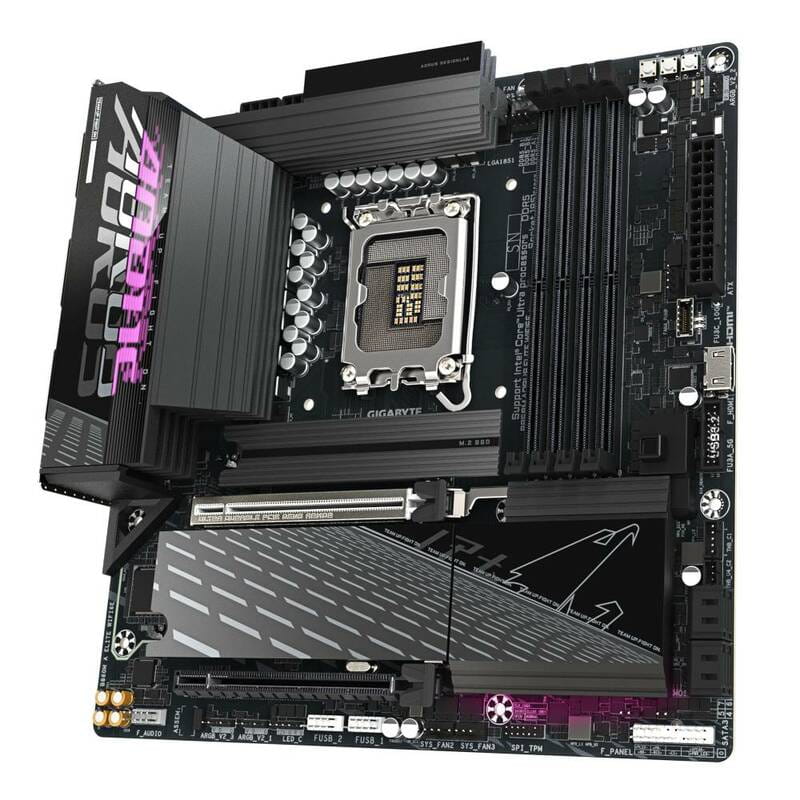 Материнская плата Gigabyte B860M Aorus Elite WiFi6E Socket 1851