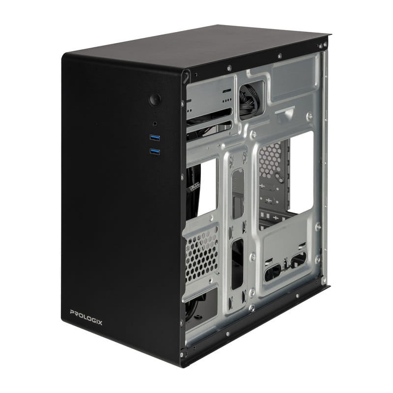 Корпус Prologix E105 Black 400W_сборка