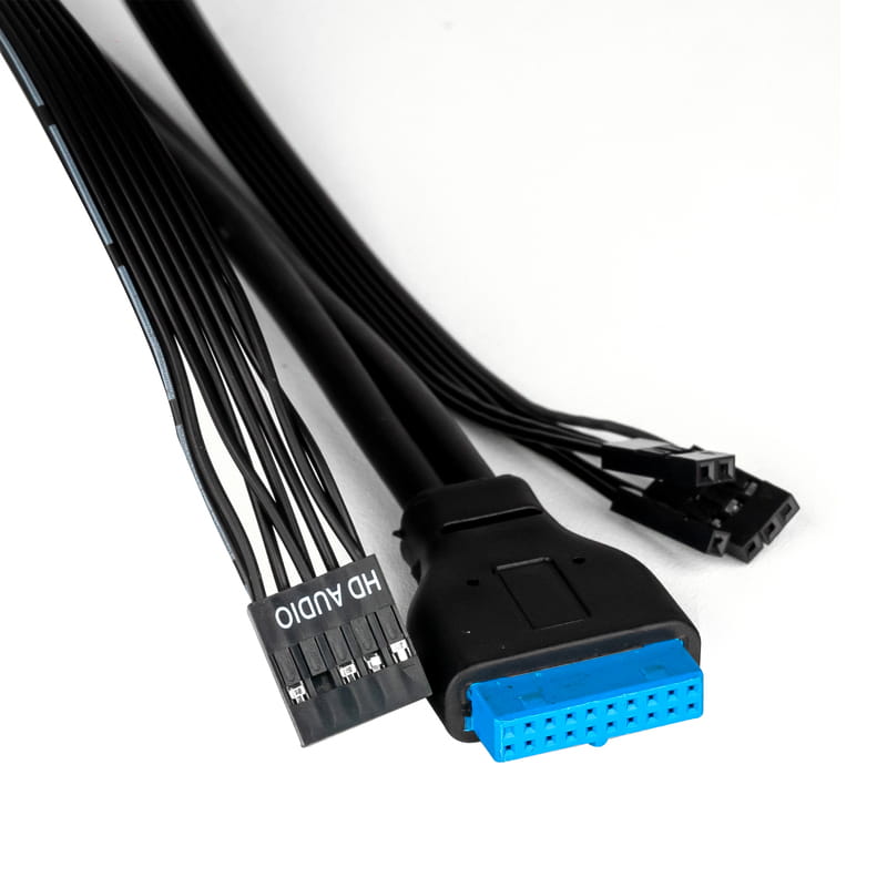 Корпус Prologix E105 Black 400W_сборка
