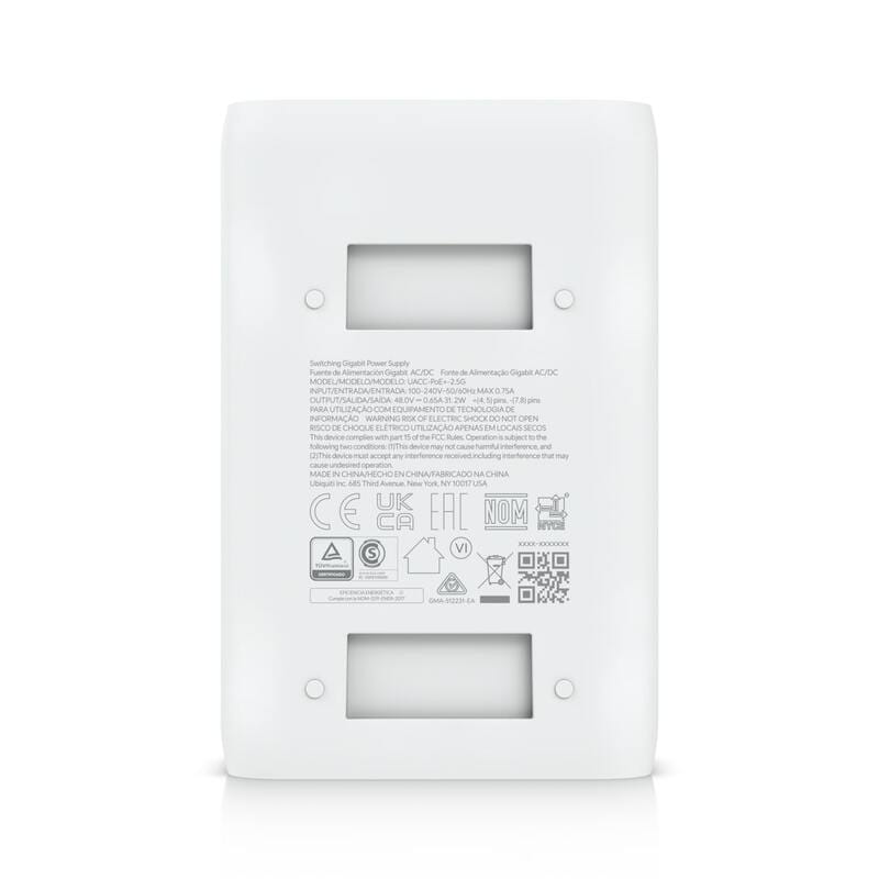 Инжектор Ubiquiti 2.5G PoE+ Adapter (30W) (UACC-POE+-2.5G)