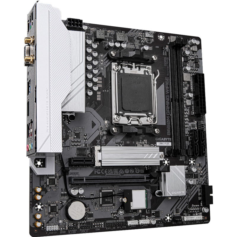 Материнская плата Gigabyte B650M Gaming WiFi6E Socket AM5