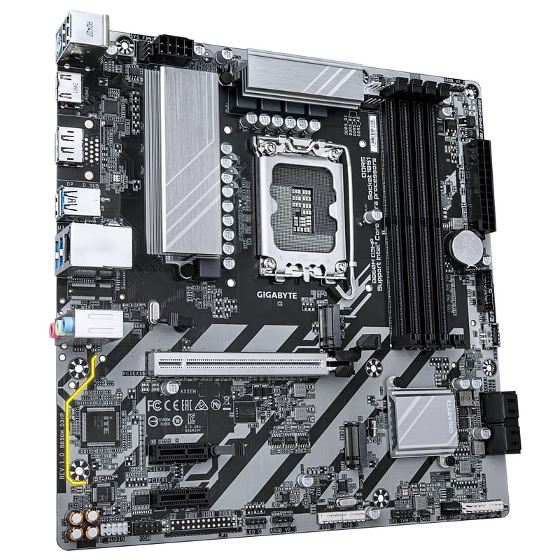 Материнська плата Gigabyte B860M D3HP Socket 1851
