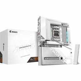 Материнська плата Gigabyte X870 Aorus Stealth Ice Socket AM5