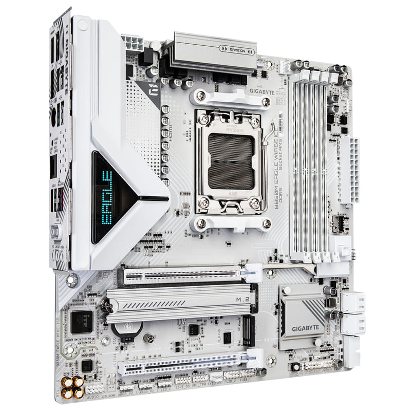 Материнська плата Gigabyte B850M Eagle WiFi6E Ice Socket AM5