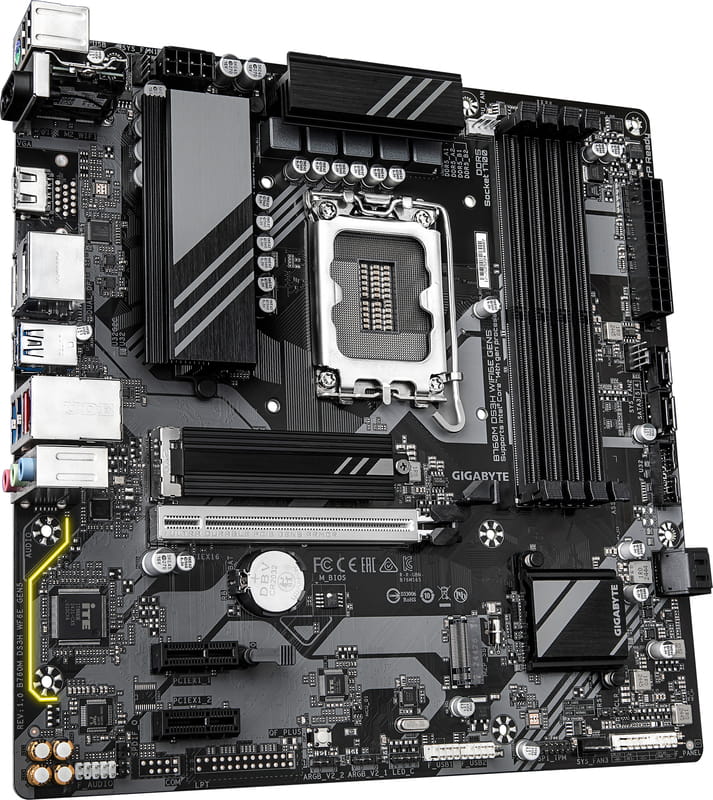 Материнська плата Gigabyte B760M DS3H WiFi6E Gen5 Socket 1700