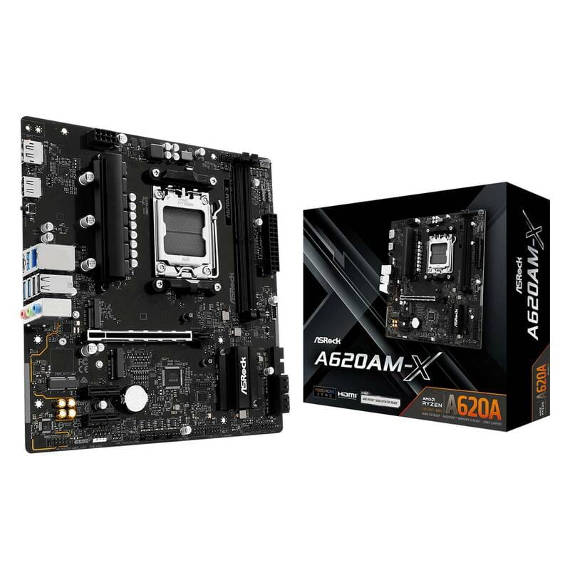 Материнская плата ASRock A620AM-X Socket AM5