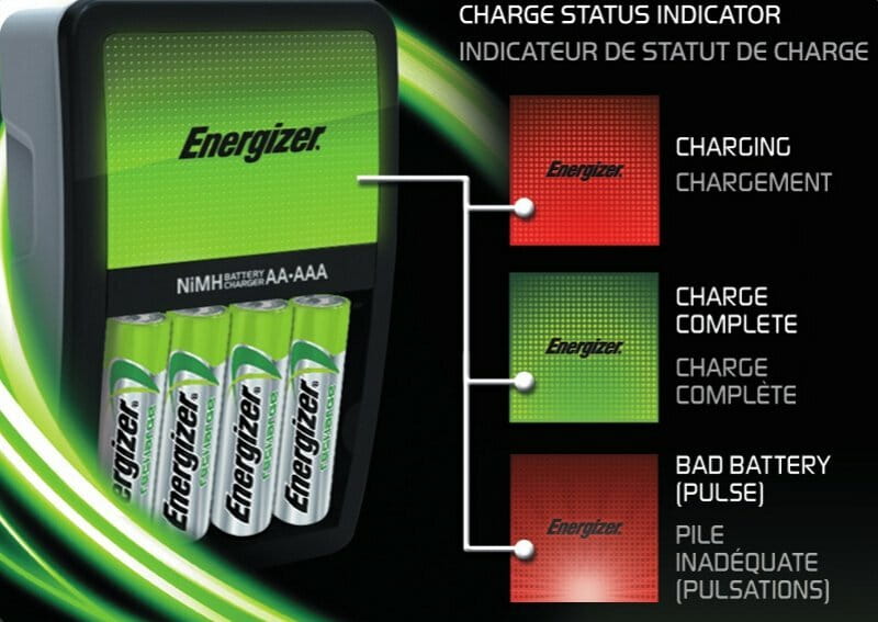 Зарядний пристрій Energizer Maxi Charger (NH15-2000) AA/AAA 2000mAh BL 4шт