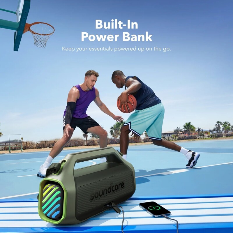 Акустична система Anker SoundCore Boom 2 Plus Green (A3134061)