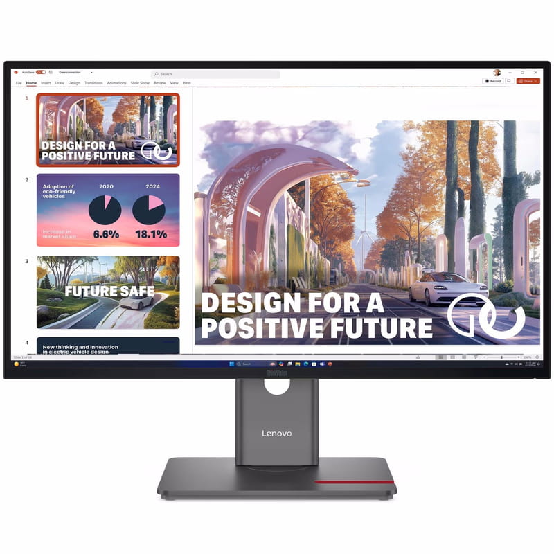 Монітор Lenovo 27" ThinkVision P27qd-40 (64B3GAT2UA) IPS Black 120Hz