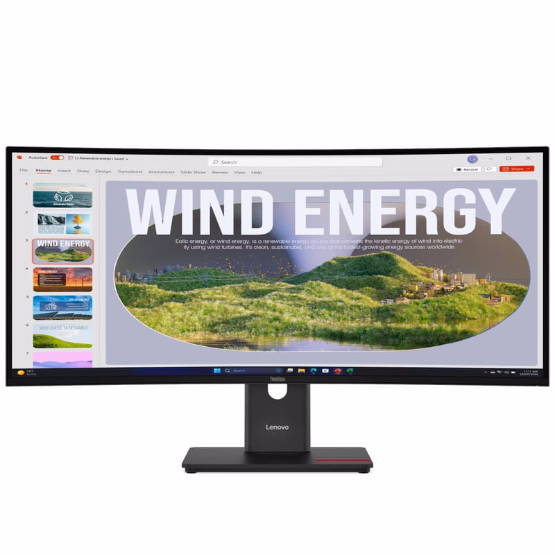 Монитор Lenovo 34" ThinkVision T34wd-40 (64AEGAT1UA) VA Black 120Hz
