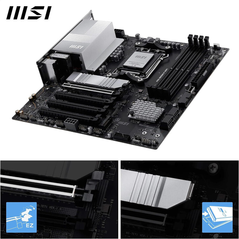 Материнська плата MSI Pro B850M-P WiFi Socket AM5
