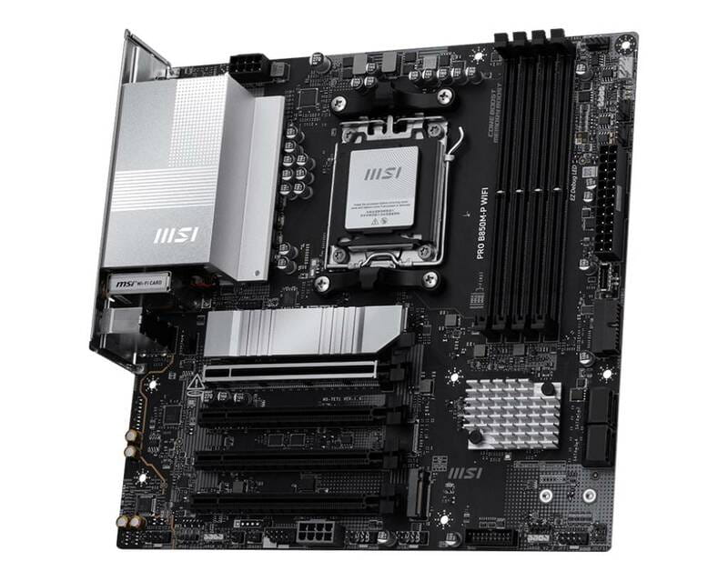 Материнська плата MSI Pro B850M-P WiFi Socket AM5