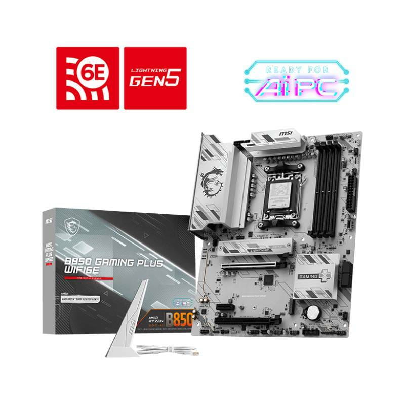 Материнская плата MSI B850 Gaming Plus WiFi6E Socket AM5