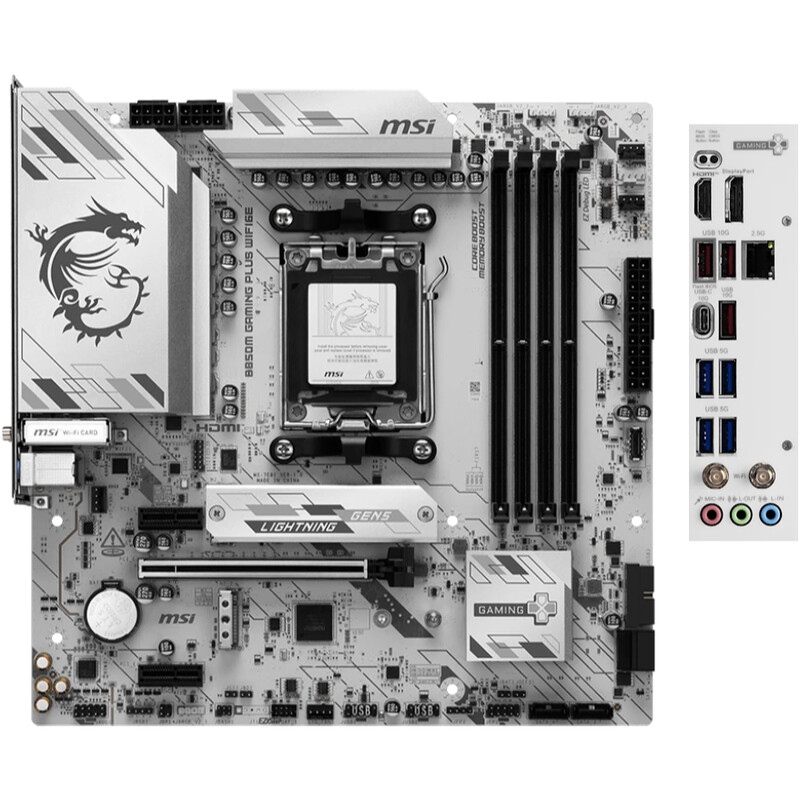Материнська плата MSI B850M Gaming Plus WiFi6E Socket AM5
