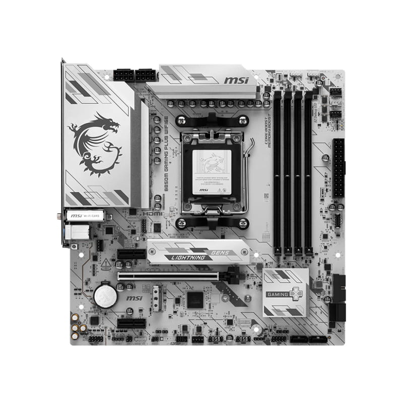 Материнська плата MSI B850M Gaming Plus WiFi6E Socket AM5