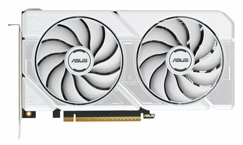 Відеокарта GF RTX 5060 8GB GDDR7 Dual OC White Asus (DUAL-RTX5060-O8G)