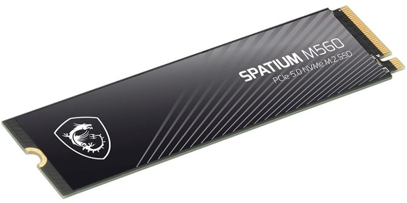 Накопичувач SSD 2TB MSI Spatium M560 M.2 2280 PCIe 5.0 x4 NVMe 3D NAND (S78-440Q940-P83)