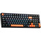 Фото - Клавиатура Aula S100 Wired keyboard Brown switch Black EN/UA (6948391203157) | click.ua