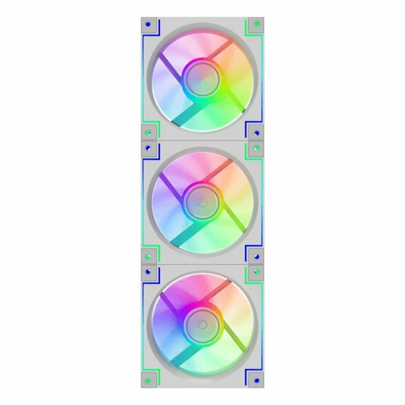 Вентилятор GameMax RD300 White