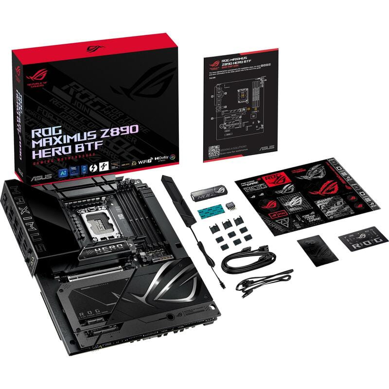 Материнська плата Asus ROG Maximus Z890 Hero BTF Socket 1851