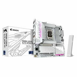 Материнська плата Gigabyte B860M Aorus Elite WiFi6E Ice Socket 1851