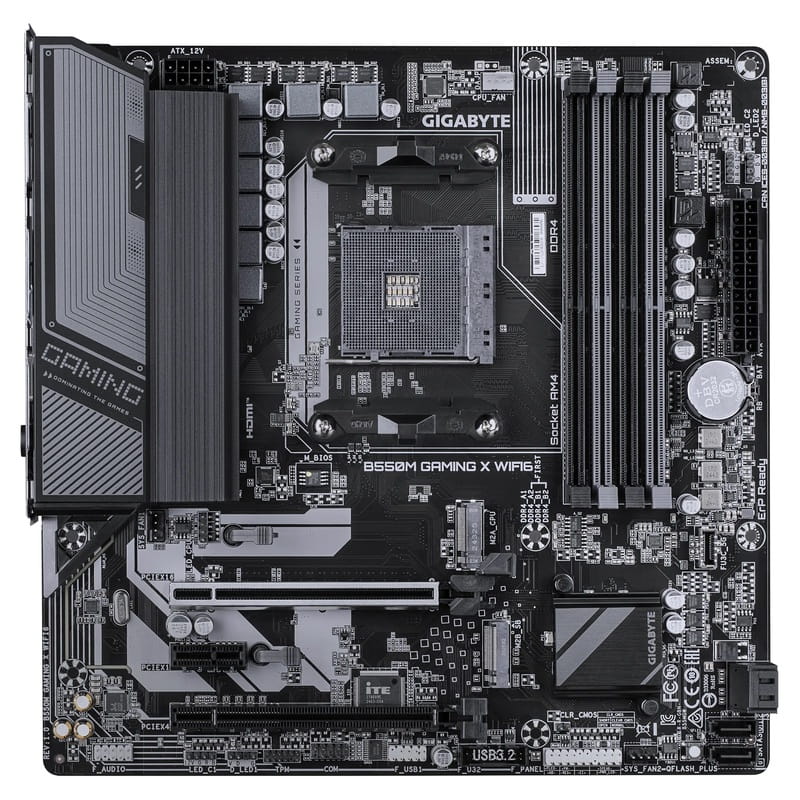 Материнская плата Gigabyte B550M Gaming X WiFi6 Socket AM4