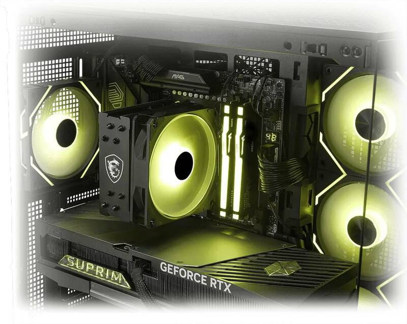 Кулер процессорный MSI Mag Corefrozr AA13 White