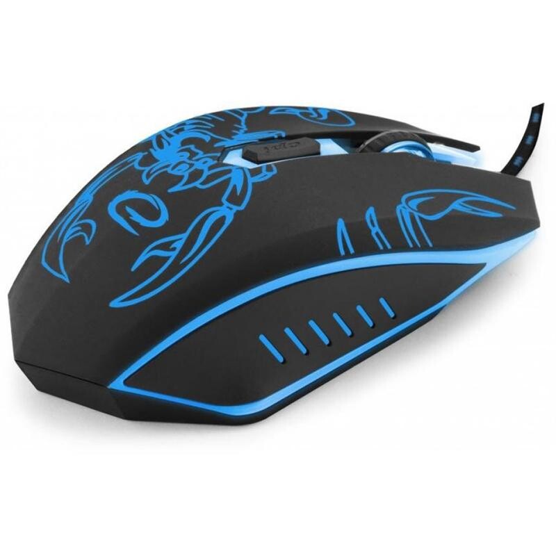 Мышь Esperanza EGM203B Scorpio Black/Blue USB