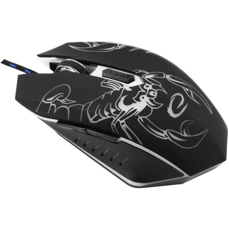 Мышь Esperanza EGM203B Scorpio Black/Blue USB