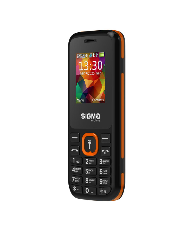 Мобильный телефон Sigma mobile X-style 171 Mini Dual Sim Black/Orange