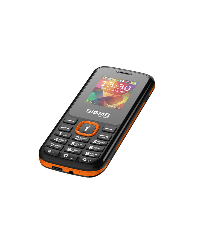 Мобильный телефон Sigma mobile X-style 171 Mini Dual Sim Black/Orange