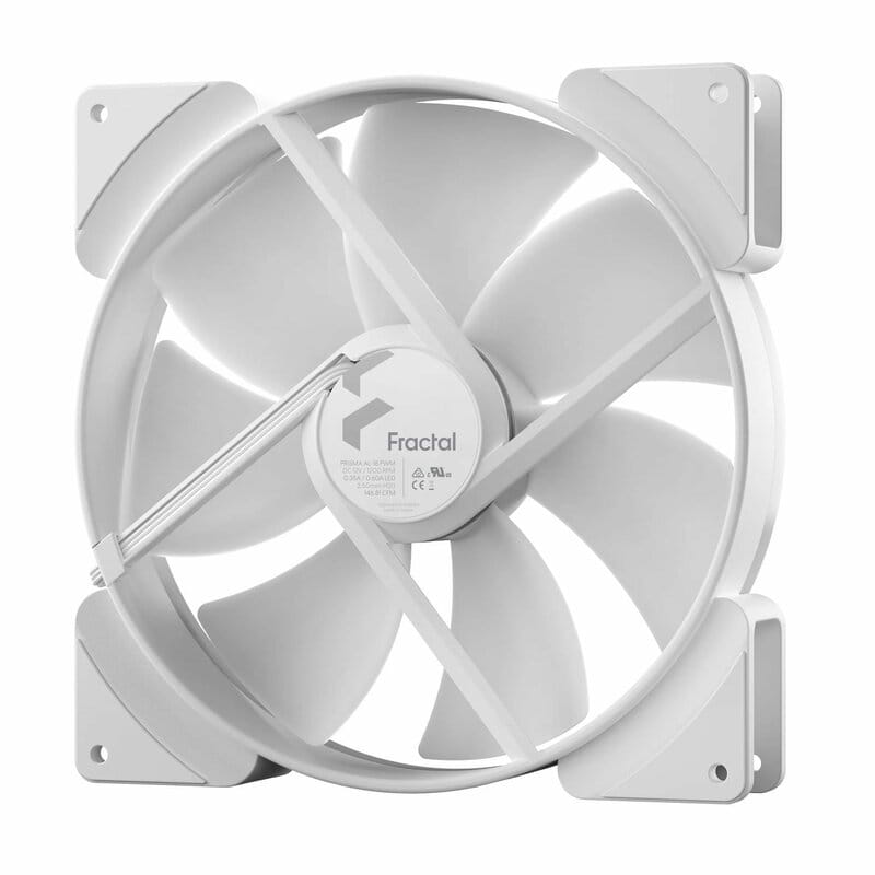Вентилятор Fractal Design Prisma AL-18 ARGB White (FD-FAN-PRI-AL18-PWM-WT)
