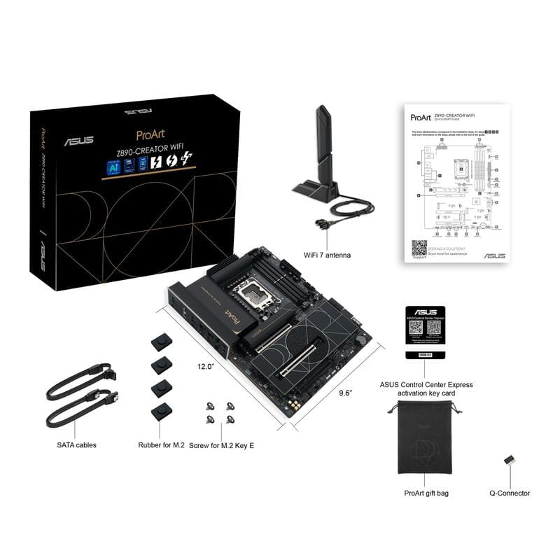 Материнська плата Asus ProArt Z890-Creator WiFi Socket 1851