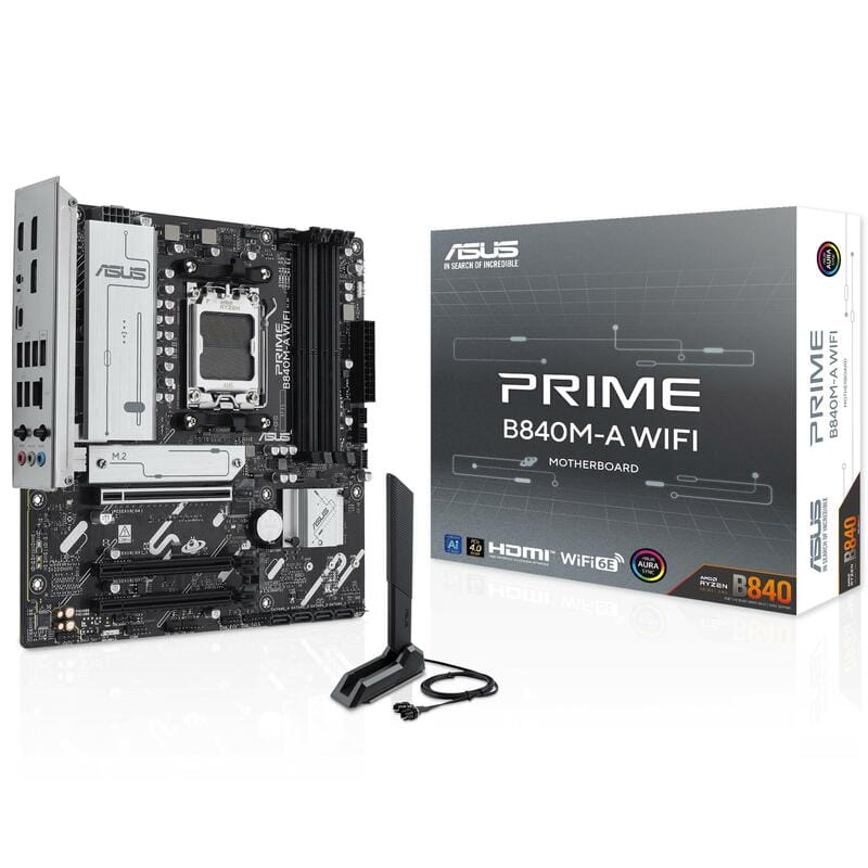 Материнська плата Asus Prime B840M-A WiFi Socket AM5