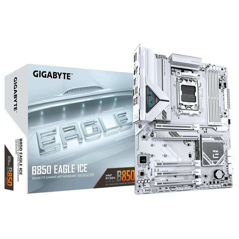 Материнська плата Gigabyte B850 Eagle Ice Socket AM5