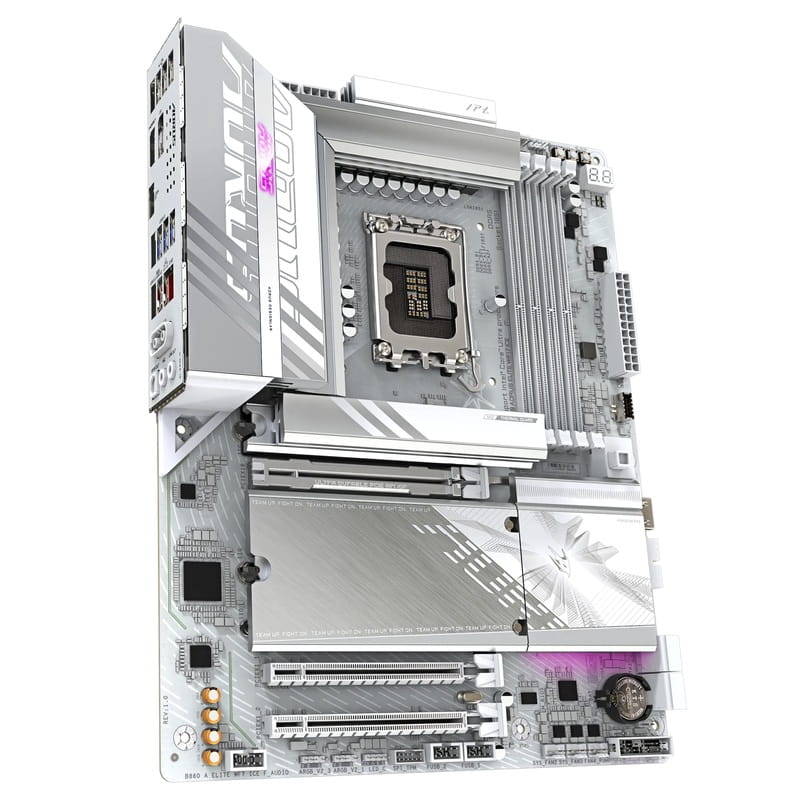Материнська плата Gigabyte B860 Aorus Elite WiFi7 Ice Socket 1851