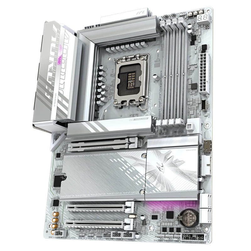 Материнська плата Gigabyte B860 Aorus Elite WiFi7 Ice Socket 1851