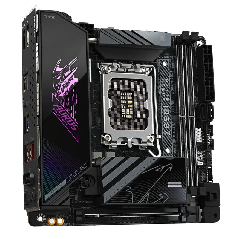 Материнська плата Gigabyte Z890I Aorus Ultra Socket 1851