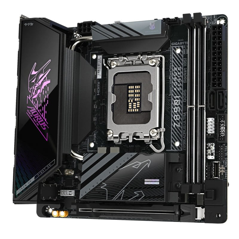 Материнська плата Gigabyte Z890I Aorus Ultra Socket 1851