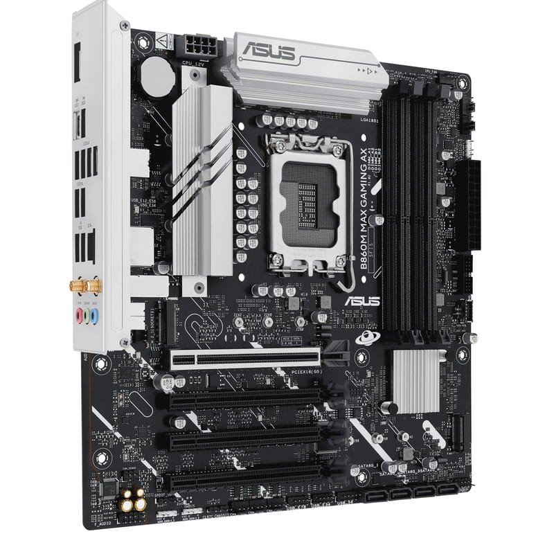 Материнська плата Asus B860M Max Gaming AX Socket 1851