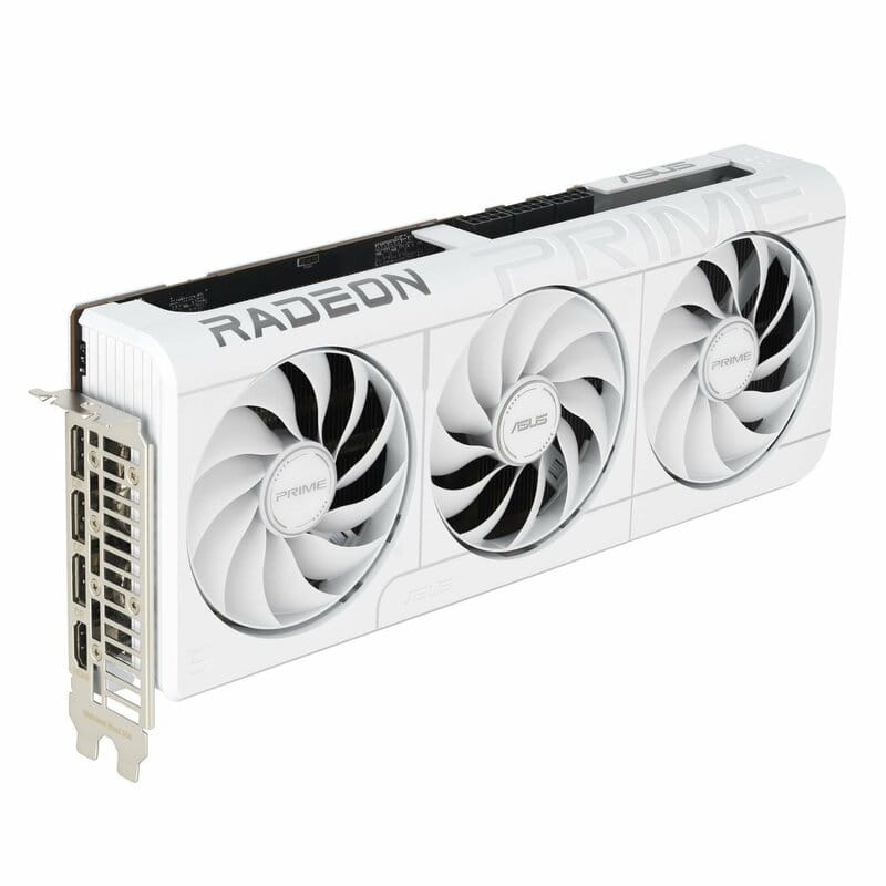 Відеокарта AMD Radeon RX 9070 XT 16GB GDDR6 Prime White OC Asus (PRIME-RX9070XT-O16G-WHITE)