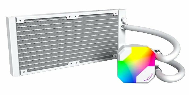 Система водяного охлаждения Montech Hyper Flow ARGB 240 White