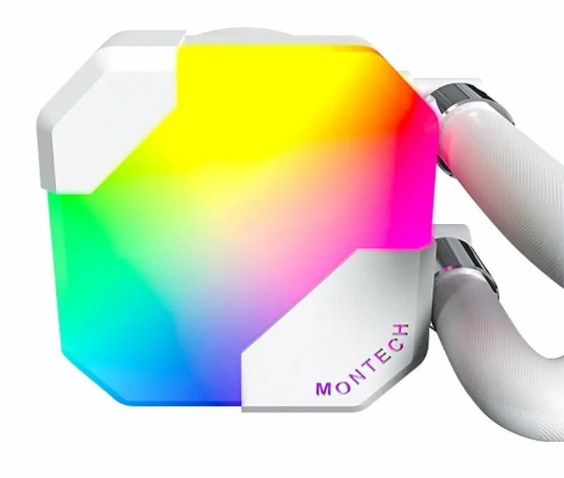 Система водяного охлаждения Montech Hyper Flow ARGB 240 White