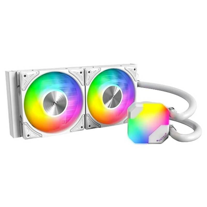 Система водяного охлаждения Montech Hyper Flow ARGB 240 White