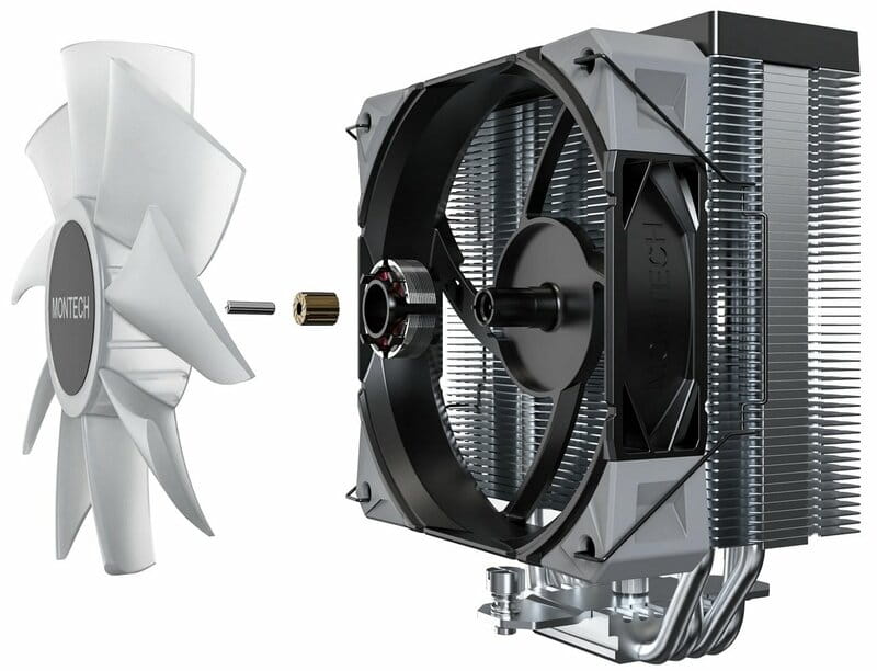 Кулер процессорный Montech NX400 Black