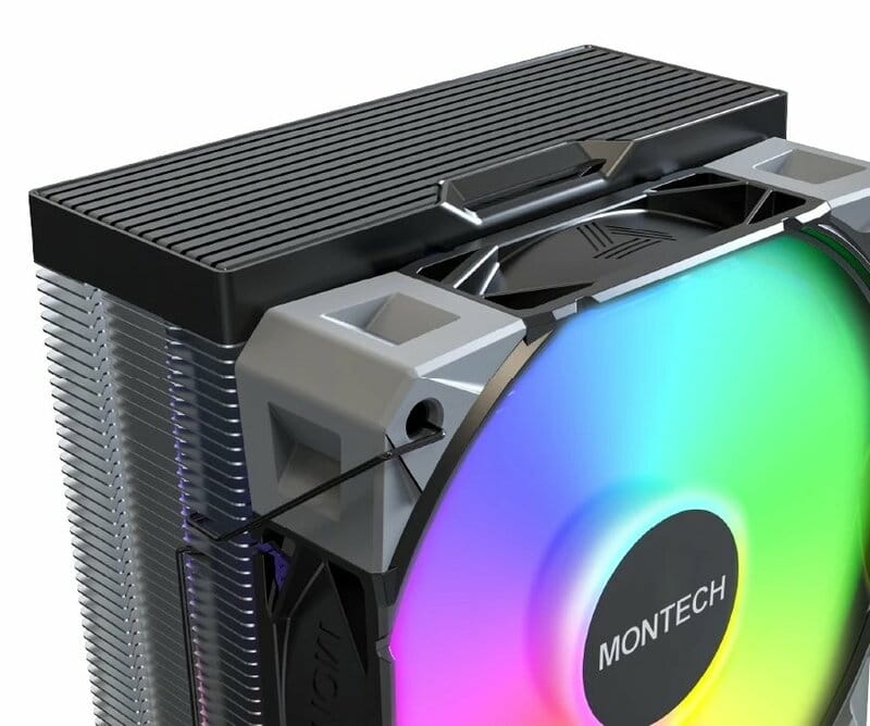 Кулер процессорный Montech NX400 ARGB Black