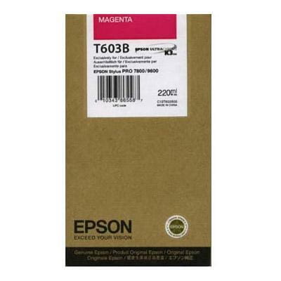 Картридж EPSON (T603B) Stylus Pro 7800/7880/9800/9880 (C13T603B00) Magenta