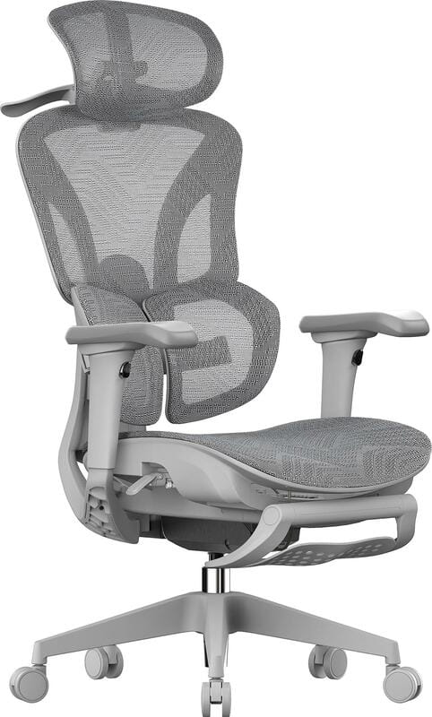 Крісло офісне OfficePro Elite OC950G Gray