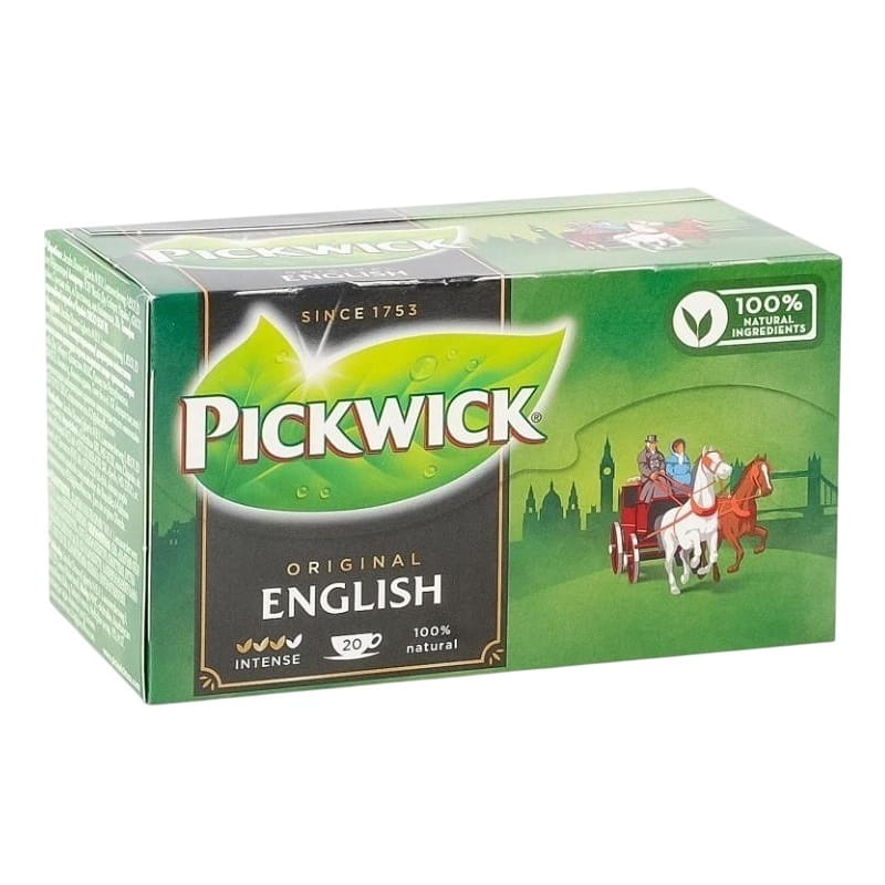 Чай черный пакетированный Pickwick Original English 20 x 2 г